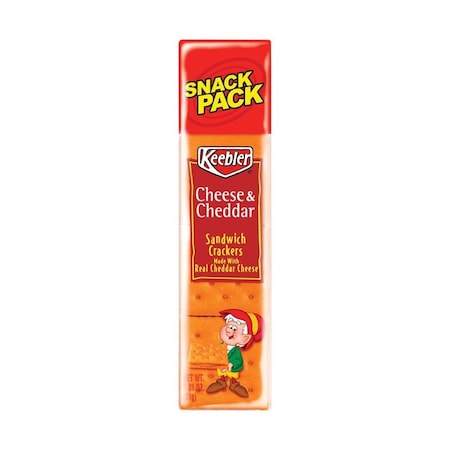 Keebler Keebler Cheese and Cheddar Crackers 1.8 oz Pouch 21146